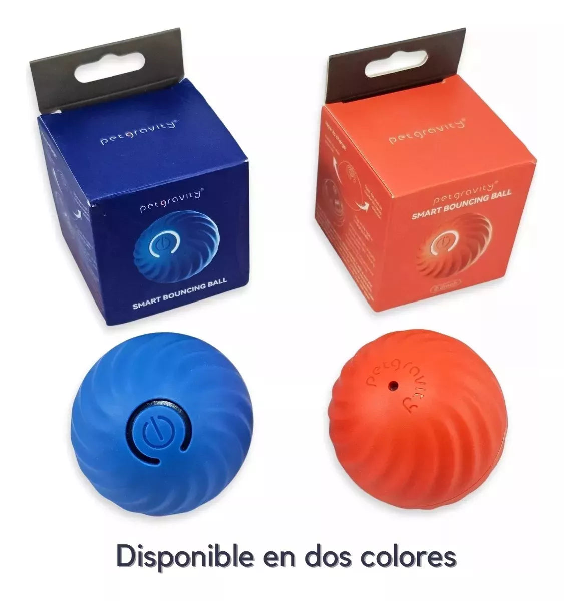 PELOTA INTERACTIVA PARA MASCOTAS RECARGABLE