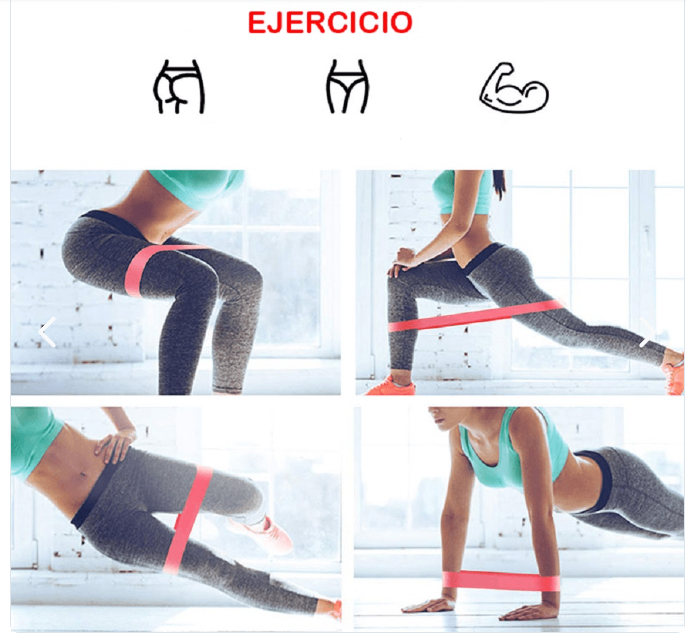 BANDAS ELASTICAS RESISTENTES FITNESS