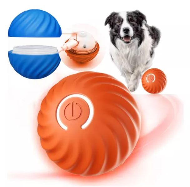 PELOTA INTERACTIVA PARA MASCOTAS RECARGABLE