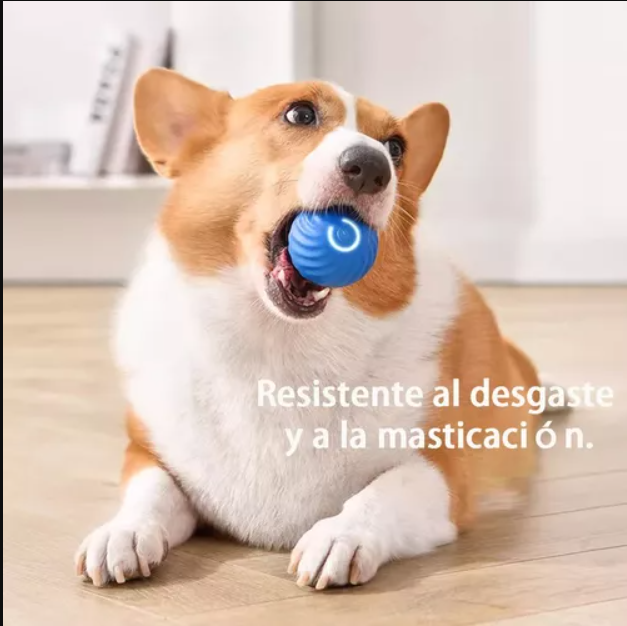 PELOTA INTERACTIVA PARA MASCOTAS RECARGABLE