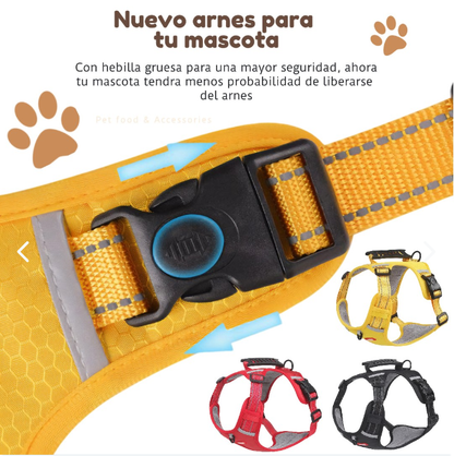 Arnés Pechera Chaleco Para Perros Razas