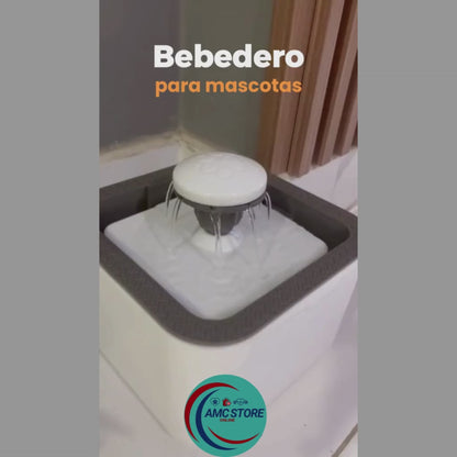 Fuente de Agua Bebedero de Mascotas