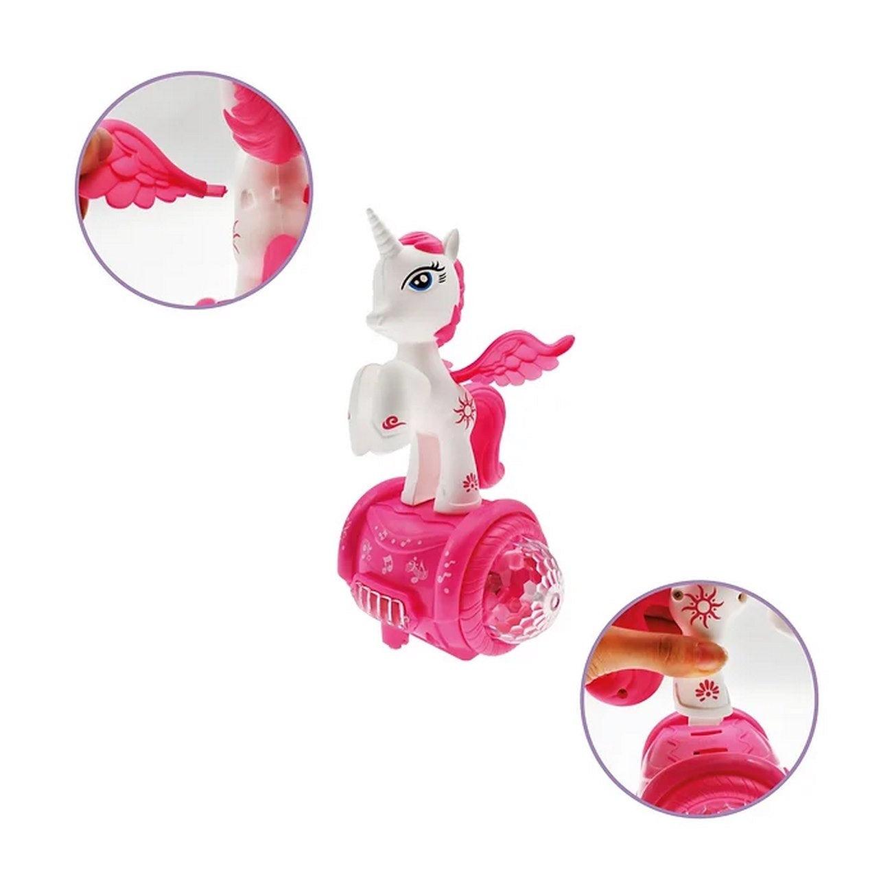 Robot Unicornio Pony Luces Sonido