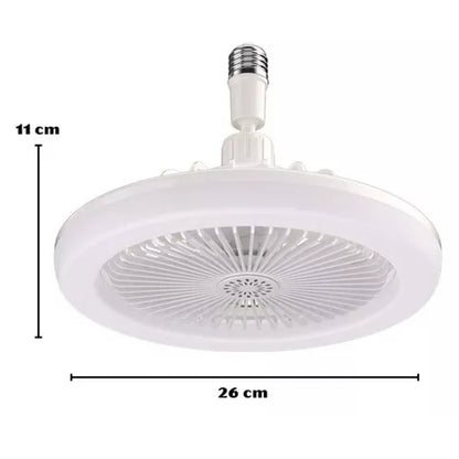 Bombillo Led Ventilador 30w Luz Blanca